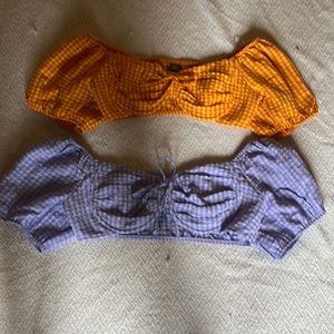 It’s a set, pink and purple and yellow and orange